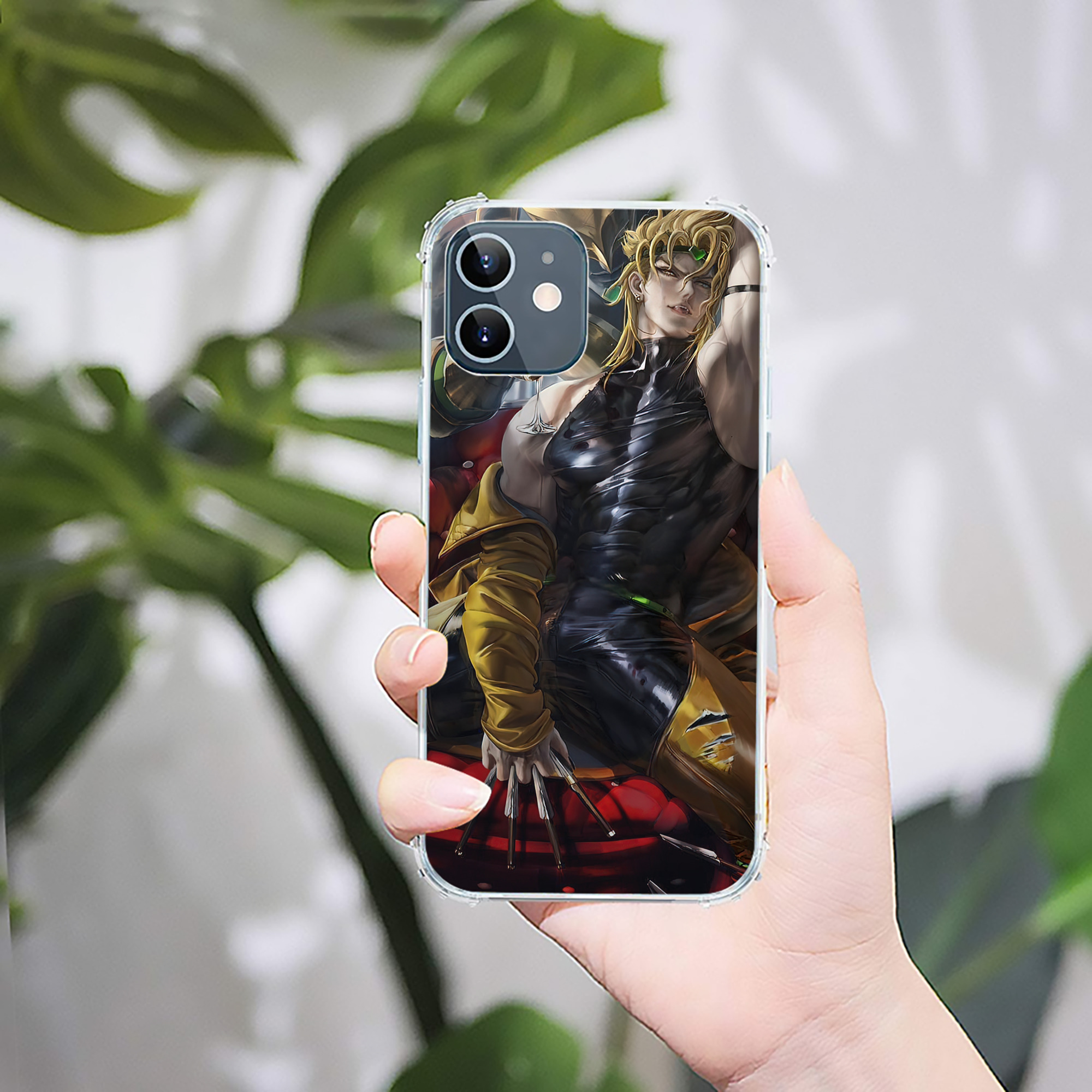（画像用） ジョジョの奇妙な冒険 JoJo's Bizarre Adventure 【iPhone 12シリーズ対応】透明スマホケース（クリアソフトケース）